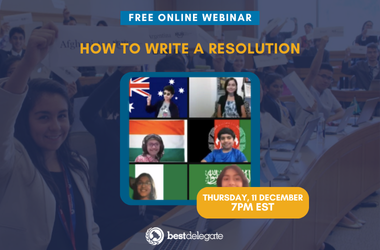 FREE WEBINAR: How to write a resolution