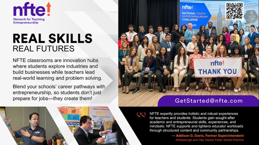 NFTE: Start an AI-Powered Business to Win Your Future, Solve Global Challenges to Win Prizes