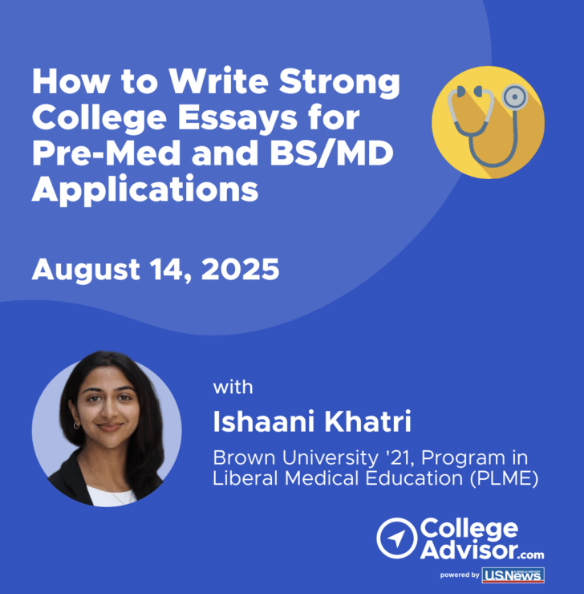 How to Write Strong College Essays for Pre-Med and BSMD Applications