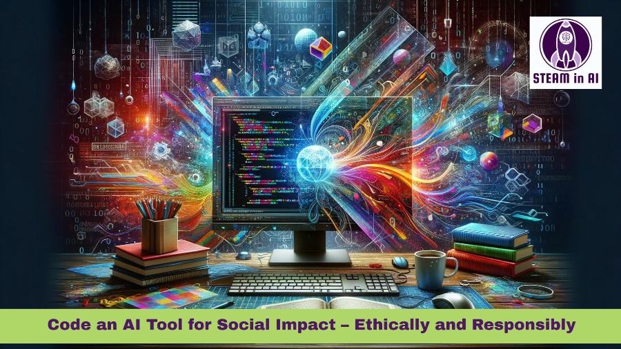 STEAM in AI: Online AI Ethics Intensive for Middle, High School and College