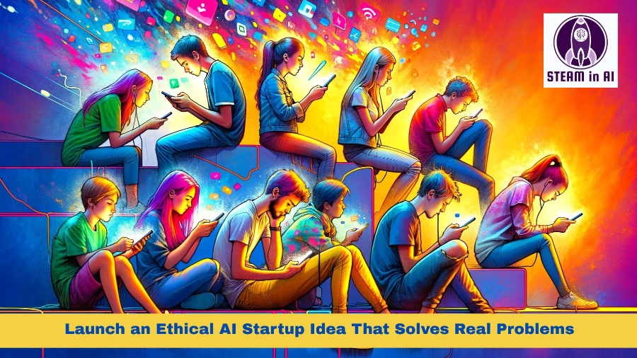 STEAM in AI: Online AI Ethics Intensive for Middle, High School and College
