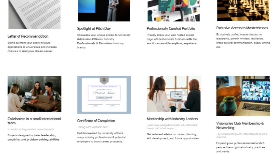 VisionnaireX: Custom 1:1 Passion Projects with Industry Leaders & Endorsements from CXOs